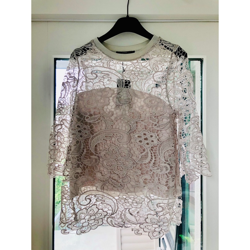 Zara lace top